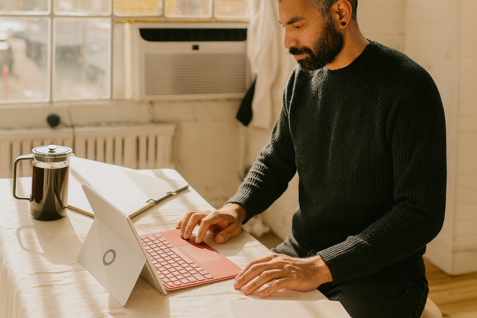 Professional using Optifai